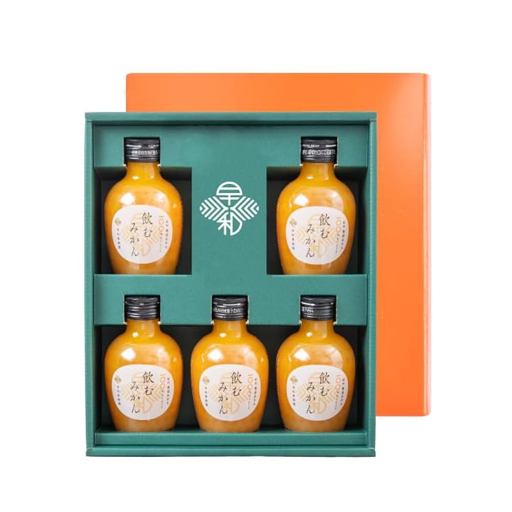 早和果樹園　飲むみかん　３本セット×６箱 早和果樹園 飲むみかん 180ml×3本 : にっぽん津々浦々 - 通販